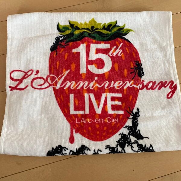 L'Arc-en-Ciel 15th L'Anniversary ラニバ タオル マフラータオル ツアーグッズ