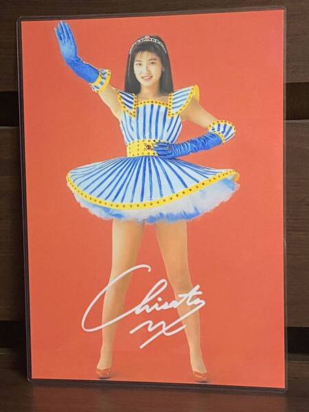 森高千里 ラミネート ハンドメイド A4サイズ