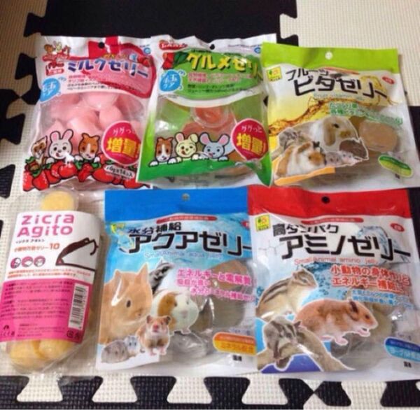 小動物のお試しゼリーset☆ゼリー詰め合わせ