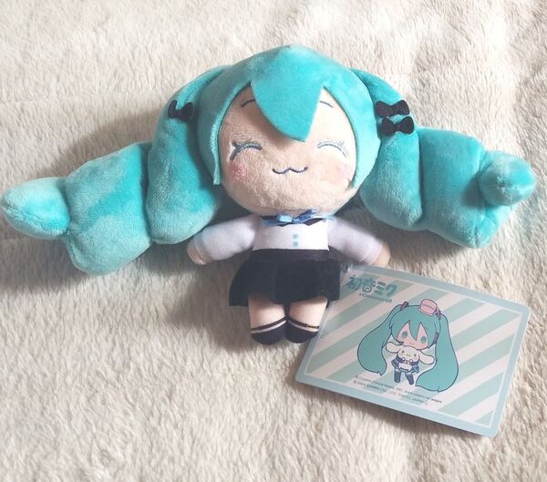 初音ミク シナモロール コラボ ぬいぐるみ
