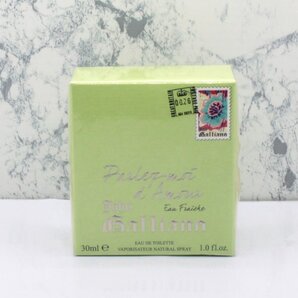 未開封 ジョンガリアーノ パルレモアダムール オーフレーシュ 30ml◆パルレ モア ダムール◆John galliano Parler moi d'Amour Eau fraiche
