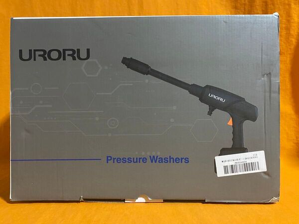 ジャンク品 部品取りに URORU高圧洗浄器 高出力コンパクト コードレス高圧洗浄機 充電式ハンディウォッシャー