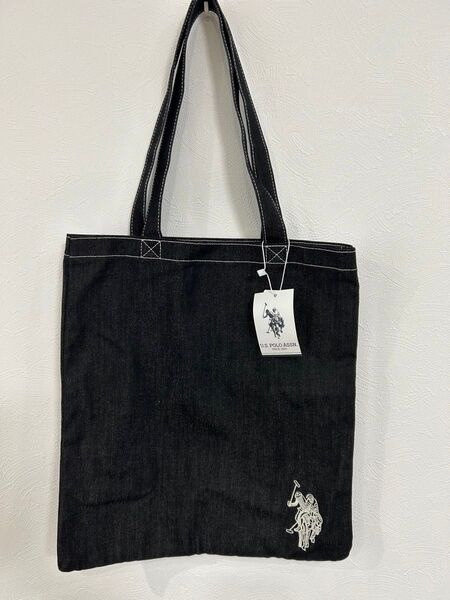 U.S.POLO U.S. POLO ASSN. トートバッグ ブラック 未使用