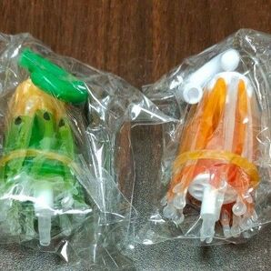 ふるーつの傘 ビニール傘 オレンジ キウイ ミニチュア ガチャ