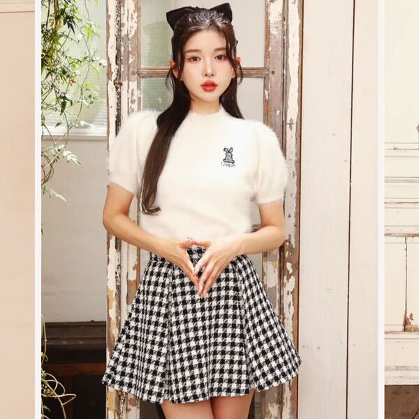 Darich DLapinシャギートップス