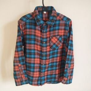 チェックシャツ 130cm