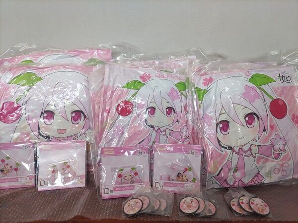 桜ミク 一番くじ 初音ミク グッスマくじ クッション