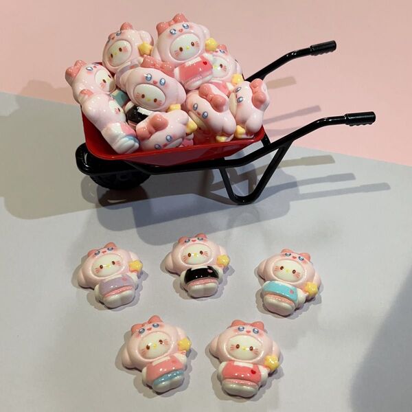 【再入荷】No.668 ハンドメイド素材 デコパーツ セット