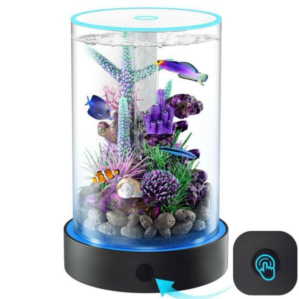 ~新品未使用~ 水槽 金魚 アクアリウム New小型 20CMワイト金魚鉢