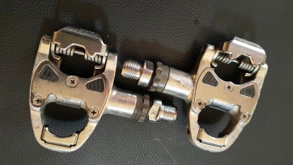 Shimano PD-6600 クリンチング ペダル シルバー シマノ