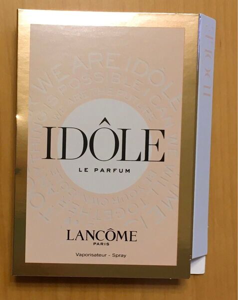 未開封品 新品 未使用 LANCOME ランコム イドル オー ドゥ パルファン 香水 サンプル