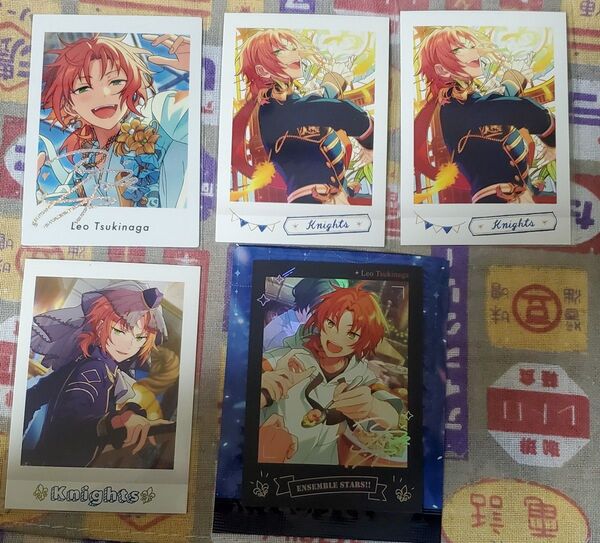 あんスタ 紙類 月永レオ 5点セット※おまけ付き