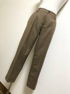  beautiful goods * framework wool tuck ankle pants made in Japan beige M*5202