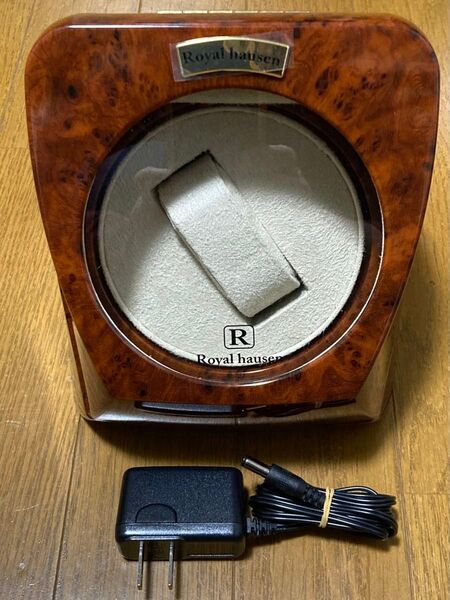 ★最終値下げ★訳あり★試運転のみ★Royal hausen 木目調 ワインディングマシーン SR055