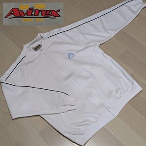 【Avirex】アヴィレックス NEW YORK ロゴ刺繍 ジャージ トラックジャケット