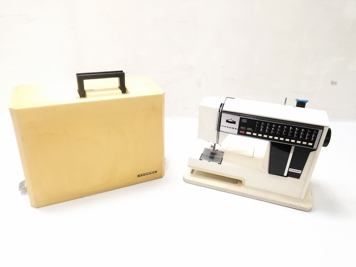 未使用品】JANOME ジャノメ◇ミシン MODEL 5002 1990年製 針の上下運動OK フットコントローラー付◇保管品「管理№F10194」  item details | JDirectItems Auction | One Map by FROM JAPAN