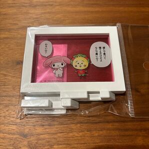 コジコジ マイメロディ サンリオ ピンク アクリルフレームマグネット 磁石 インテリア