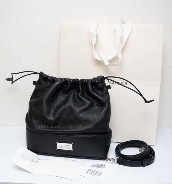 【正規店購入】2024年秋冬新作|5AC デイリーバックパック スモール|Maison Margiela 2WAY巾着リュック