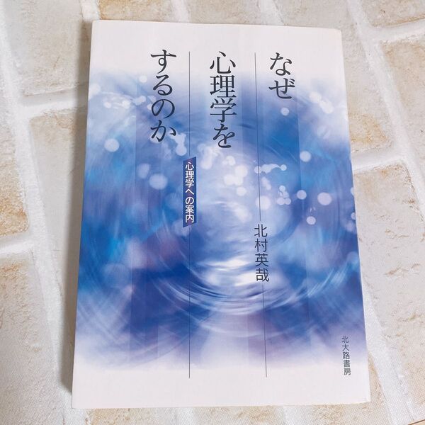 なぜ心理学をするのか 心理学への案内 北村英哉/著