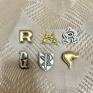 ポケモンセンター ロケット団 マグマ団 アクア団 プラズマ団 フレア団 ギンガ団 シークレット teams ピンバッジ