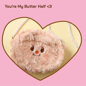 【新品未開封】タイ大人気!Butter Bearパールチェーンクロスボディバッグwin NuNew