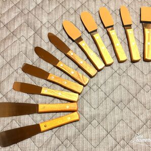 コーキングヘラ、シーリングヘラ11本フルセット、アメゴム、金ヘラセット