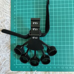 ストレス解消!フィンガートレーナー 指トレーニング 男女兼用 黒 ブラック 筋力アップ フィットネス