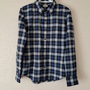 長袖 チェックシャツ 長袖シャツ M チェック