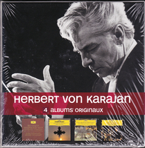 KARAJAN / 4 ALBUMS ORIGINAUX　カラヤン　4ＣＤ BOX 未開封新品_画像1