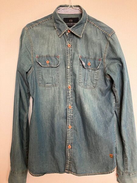 SCOTCH & SODA デニムシャツ(Sサイズ)