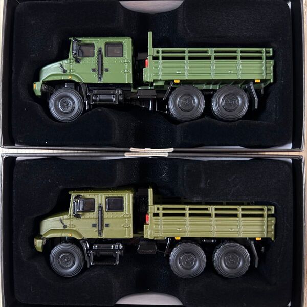 ミニカー 1/64 1:64 軍用車 軍用トラック 2台セット