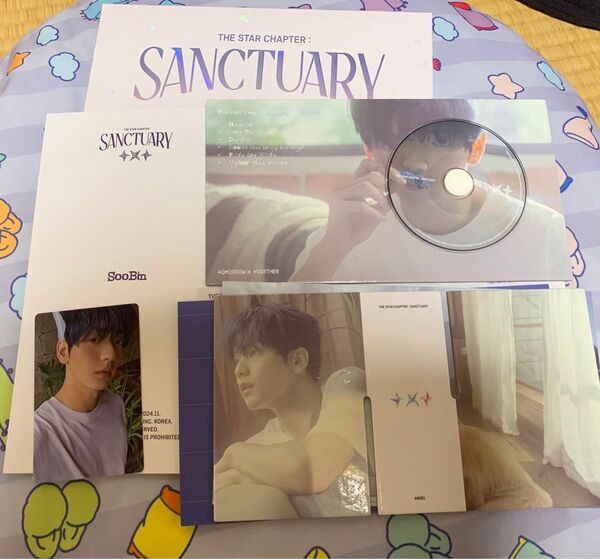 TXT SANCTUARY ANGEL CD アルバム 封入トレカ スビン