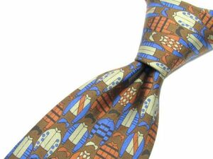 CELINE( Celine ) silk necktie . hand clothes pattern Spain made 840396C346R23