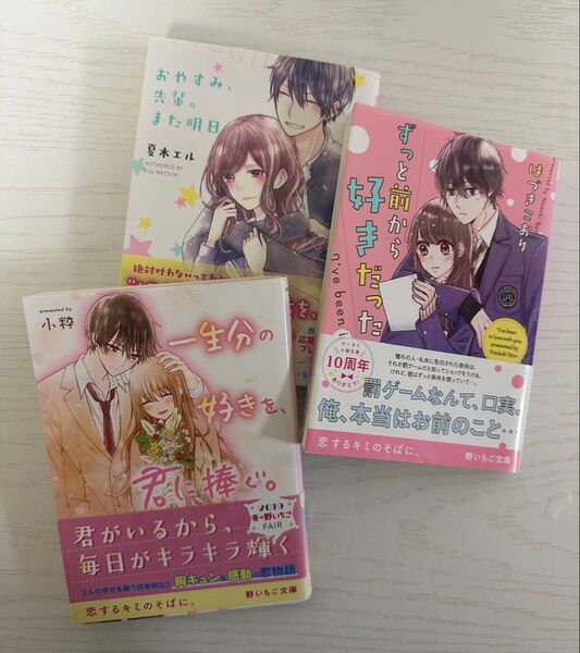 恋愛小説(3冊)
