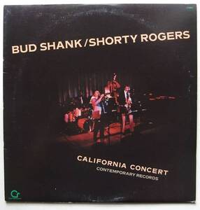 ◆ BUD SHANK - SHORTY ROGERS / California Concert ◆ Contemporary C-14012 ◆