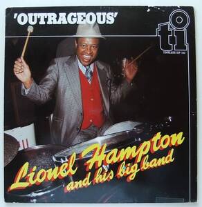 ◆ LIONEL HAMPTON and his big band / Outrageous ◆ Timeless SJP-163 (Holland) ◆ V