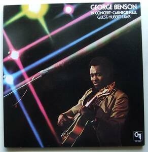 ◆ GEORGE BENSON / In Concert - Carnegie Hall ◆ CTI GP-3085 ◆