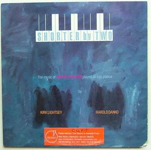 ◆ KIRK LIIGHTSEY - HAROLD DANKO / Shorter by Two ◆ Sunnyside SSC-1004 (promo) ◆