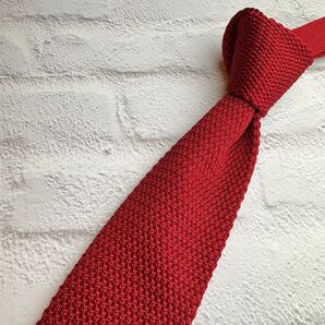 【美品】BRICK HOUSE ブリックハウス ニットネクタイ