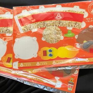 ピーナッツくん・ぽこぽこ つくってぽこピー!ランドのポップコーン&とびだせ!ポコピーランドチケット風カード