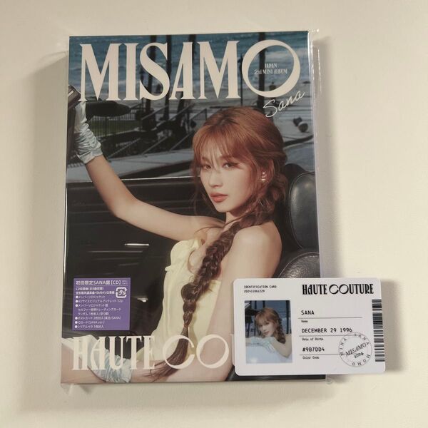 MISAMO HAUTECOUTURE ソロ サナ盤 CD
