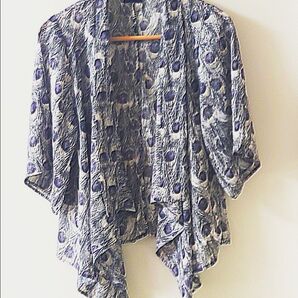 【新品】オールシーズン可能 軽やかシフォンカーディガン