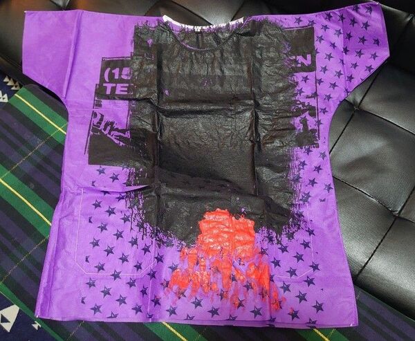 RAF SIMONS ハンドペイント Tシャツ ラフシモンズ