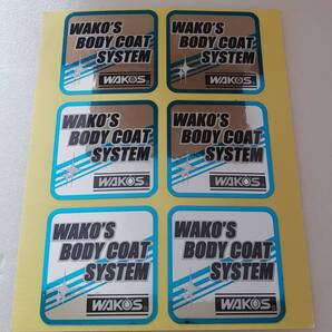 送料込み ワコーズ VAC-L バリアスコート バリアスコートリキッド ワコーズボディーコートシステム 施工ステッカー 2回分 2枚 (新品)