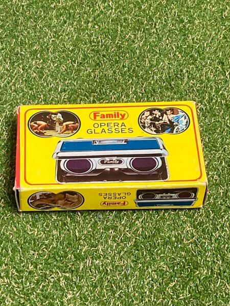 レトロ Family オペラグラス 青