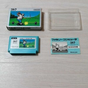 【箱説明書あり】ファミコンソフト ゴルフ