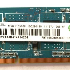ノートPC用DDR3メモリ 2GB