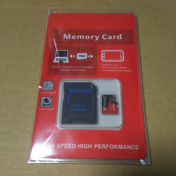 ◎BPNIKR microSDHCメモリーカード 32GB