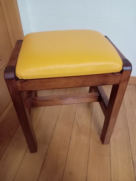 ゆったりスツール ハンドメイド(カラシ)