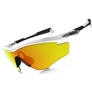 ノーブリッジ~レンズ3枚 オリジナル M2 Frame スポーツサングラス MF02